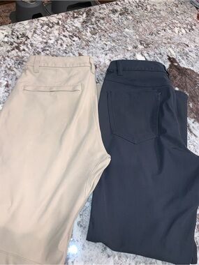 Two pairs Lululemon men’s pants size 28